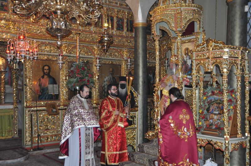 Χειροτονία διακόνου στή Μητρόπολή μας